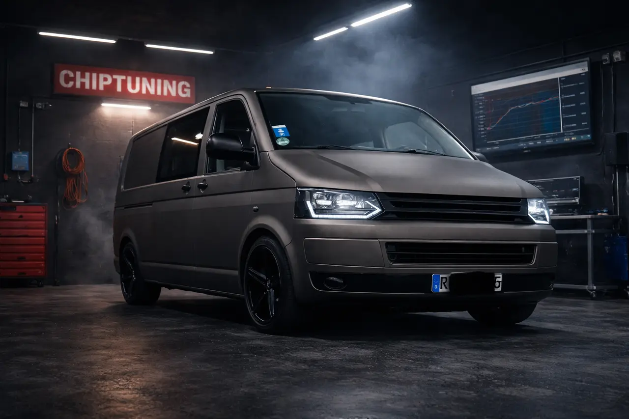Chiptuning Werkstatt mit Prüfstandsdaten und Fileservice Portal
